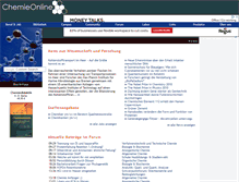 Tablet Screenshot of chemieonline.de