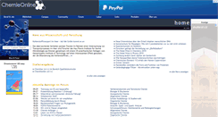 Desktop Screenshot of chemieonline.info